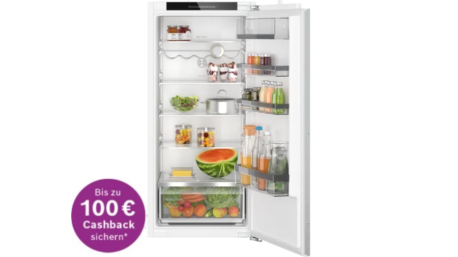 Einbau-Kühlschrank Bosch KIR41EDD1, 10 Jahre Kompressor Garantie, €100.- Cashback