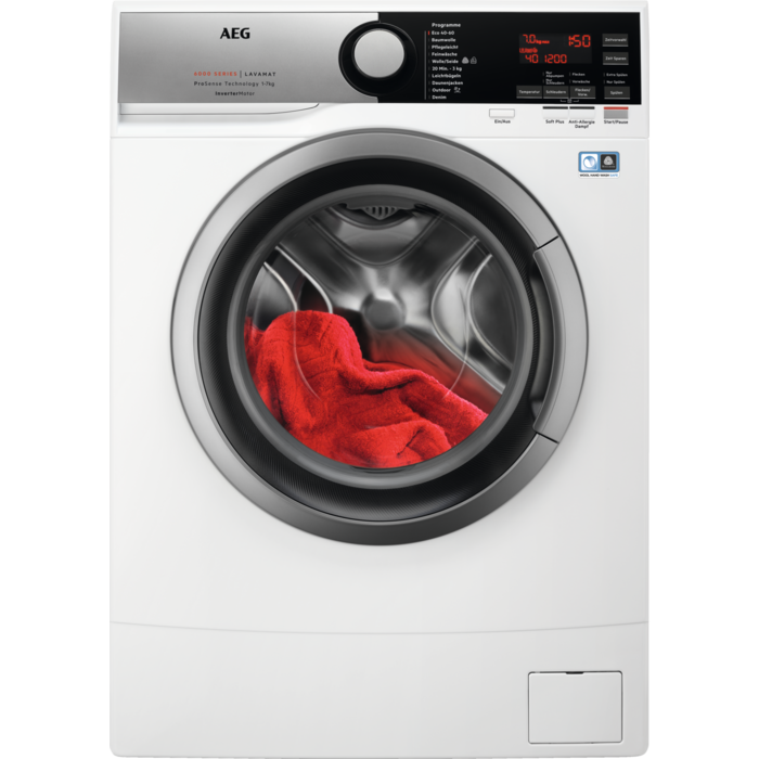 Waschmaschine AEG L6SEF72479 7kg, 1400U/min, 5 Jahre Garantie 